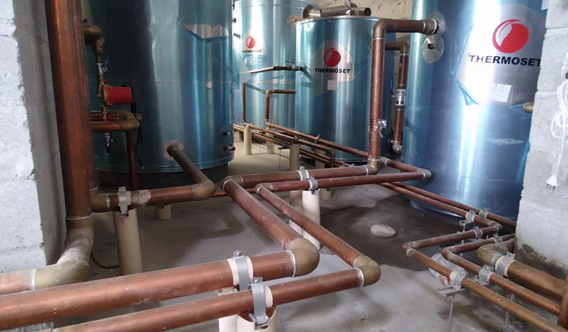 Boilers de armazenamento de água aquecida