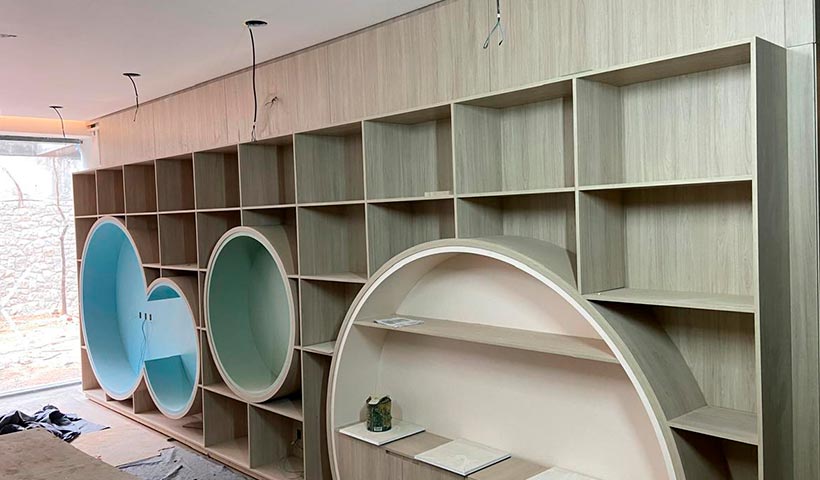 Marcenaria da brinquedoteca